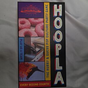 Cranium Hoopla The Hurry & Guess Pop Culture Party Game Ages‎ 12+ 2-8 Players